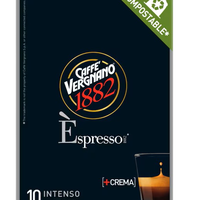 Vergnano Intenso 10 capsule compatibile Nespresso, Vergnano Vergnano Intenso 10 capsule compatibile Nespresso, Vergnano