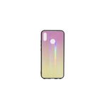 Husa Huawei P20 Lite - Iberry Glass Roz/Galben