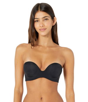 Imbracaminte Femei Simone Perele Essentiel Multiway Strapless Plunge w Push-Up Bra Black, Simone Perele