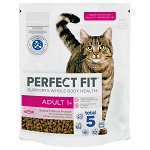 PERFECT FIT Cat Adult 1+, Somon, hrană uscată pisici, 750g, PERFECT FIT