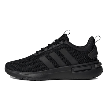 adidas Sportswear, Pantofi din plasa pentru alergare Racer TR23, Negru, 9.5