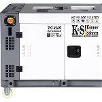 Generator de curent 11 kW diesel - Heavy Duty - insonorizat - Konner & Sohnnen - KS-14-2DE-1/3-ATSR-Silent