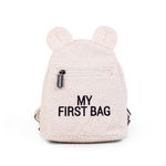 Rucsac pentru copii Childhome My First Bag Teddy Ecru, Childhome