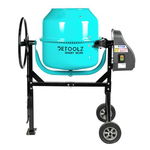 Betoniera Detoolz DZ-C327, 1000W, Capacitate cuva 180L, 2688RPM, Detoolz