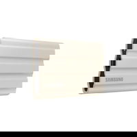 SSD Extern Samsung T7 2.5" 1TB Shield Beige USB 3.2, SAMSUNG