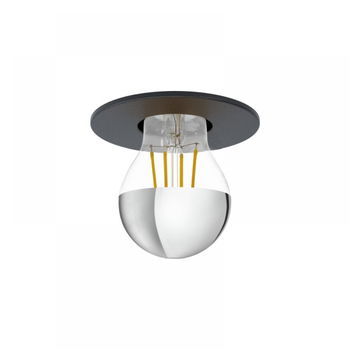Spot incastrat Saluzzo D90mm E27 40W negru D90mm
