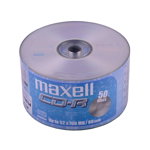 Pachet Bulk Spindle CD-R Maxell, capacitate 700 MB, viteza scriere 52X, 50 bucati, Maxell