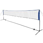vidaXL Fileu de badminton cu fluturași, 600 x 155 cm, vidaXL