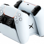 Statie de incarcare HyperX ChargePlay Duo pentru controller Dual Sense PS5, Alb