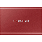 SSD extern Samsung T7 portabil 500GB USB 3.2 Metallic Red