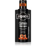 Alpecin Coffein Shampoo C1 Black Edition sampon pe baza de cofeina pentru barbati pentru stimularea creșterii părului 375 ml, Alpecin
