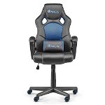 scaun gaming ngs wasp, reglabil pe intalime, perna lombar, negru/albastru, NGS