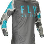 Tricou FLY RACING KINETIC K221 culoare albastru gri marime M