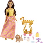 Mattel Lalka Disney Princess Bella i w?zek z podwieczorkiem, Mattel