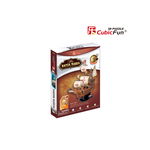 PUZZLE 3D NAVA SANTA MARIA 113 PIESE, CUBICFUN