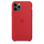 Husa Apple pentru iPhone 11 Pro, Silicon, Red
