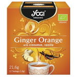 Ceai Portocale Ghimbir Scortisoara Vanilie 12dz Yogi Tea