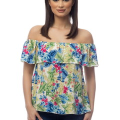 888113269-Bluza multicolora dama model floral, Eranthe