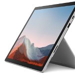 Tableta Microsoft Surface Pro 7+, Procesor Intel Core i5-1135G7, 2.40GHz, Ecran PixelSense 12.3", 16GB RAM, 256GB Flash, 8MP, Wi-Fi, Bluetooth, Windows 10 Pro (Argintiu)