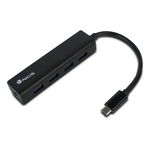 hub usb-c ngs wonder hub 4, 4 porturi usb 3.0, negru, NGS