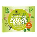 Cuburi de supa de legume Hildegard (6 cuburi x 10g) Sonnentor, bio, 60 g, Sonnentor