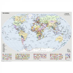 Atlasul lumii. Carte cu autocolante