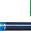 Creion mecanic profesional PENAC TLG-107, 0.7mm, con metalic cu varf cilindric fix - inel albastru, Penac