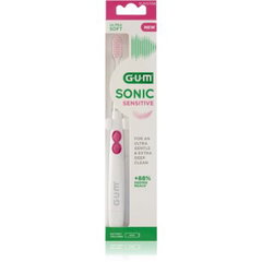 Periuta de dinti Sonic Sensitive Ultra Soft 4101, alb, Sunstar GUM, SUNSTAR GUM Periuta de dinti Sonic Sensitive Ultra Soft 4101, alb, Sunstar GUM, SUNSTAR GUM