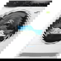 Electrolux Uscator de rufe ELECTROLUX EW7D494RCE PerfectCare700 Ecoline, pompa de caldura,  9 kg, Clasa B,  Wi-Fi, motor Inverter, DelicateCare + Sensicare, Iluminare interioara, MixCARE, Refresh, EasyIron, 66 cm, alb, Electrolux