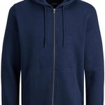 Hanorac JACK &JONES Star Basic, 12210830-Navy Blazer, Albastru inchis, L INTL 15555, Albastru inchis