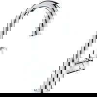 Baterie lavoar GROHE Bauloop 23763001, marimea L, alama, argintiu