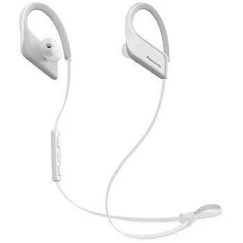 Casti Audio Sport In Ear Panasonic RP-BTS35E-W, Wireless, Bluetooth, Microfon, Autonomie 6 ore, Alb