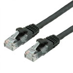 Cablu de retea RJ45 cat. 6A UTP 1m Negru, Value 21.99.1461, Value