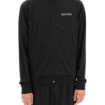 Marcelo Burlon 'Tempera Cross' Track Jacket BLACK WHITE, Marcelo Burlon