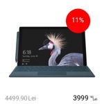 MICROSOFT Surface Pro Intel Core i5 128GB 4GB RAM + Husa, MICROSOFT