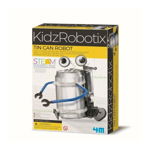 Kit constructie robot - Tin Can Robot, Kidz Robotix, 4M