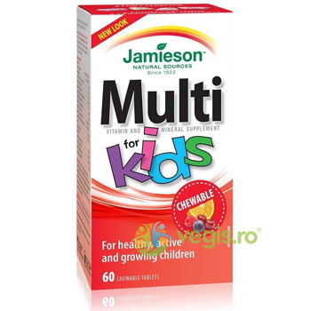 Multi Kids 60tb masticabile, JAMIESON