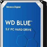 Unitate interna de stocare, Western Digital, WD Blue 3.5'' SATA3 256MB, 6TB, Albastru, WD