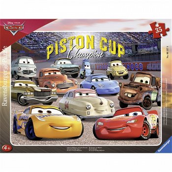 Ravensburger - Puzzle Cars 3, 35 piese