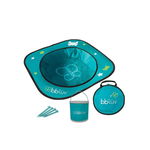 Piscina copii Bbluv Arena usoara si pliabila Include o galeata si geanta de transport 75x20 cm Blue, Bbluv