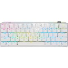 Tastatura gaming Corsair PRO MINI, wireless, iluminare RGB, Cherry MX Red, USB, Alb Tastatura gaming Corsair PRO MINI, wireless, iluminare RGB, Cherry MX Red, USB, Alb