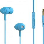Casti In-Ear Tellur Basic Gamma, Jack 3.5mm, Microfon (Albastru), Tellur