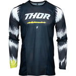 Tricou Thor Pulse Air Rad, Alb/negru, L, Thor