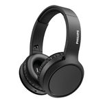 Casti Audio Philips cu Bluetooth, Pliere, Bass Boost, USB-C, Autonomie 29 h, Alb, PHILIPS