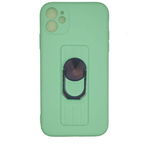 Nou! Husa Protectie Spate Star cu inel, pentru APPLE iPhone 11 (Verde)