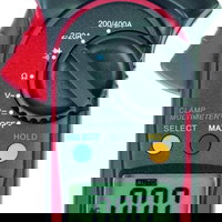 Multimetru Digital Profesional UNI-T UT201+: True RMS, 400A AC, NCV, Funcții Avansate, Max/Min, Reținere Date, Ecran LCD, Clesti 28mm, 600V AC/DC, Automată & Oprire Automată, UNI-T