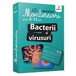 Bacterii și virusuri. Cărți de joc Montessori pentru 6 - 12 ani, 