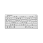 Tastatura Trust Lyra TR-25097, Wireless, USB-A / USB-C (Alb), Trust