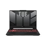 Laptop Gaming ASUS TUF A17 FA707XU cu procesor AMD Ryzen™ 9 7940HS pana la 5.2 GHz, 17.3", Full HD, IPS, 16GB DDR5, 512GB SSD, NVIDIA® GeForce RTX™ 4050, No OS, Mecha Gray
