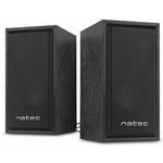 Natec Panther computer speakers 2.0 6W RMS, Black, Natec